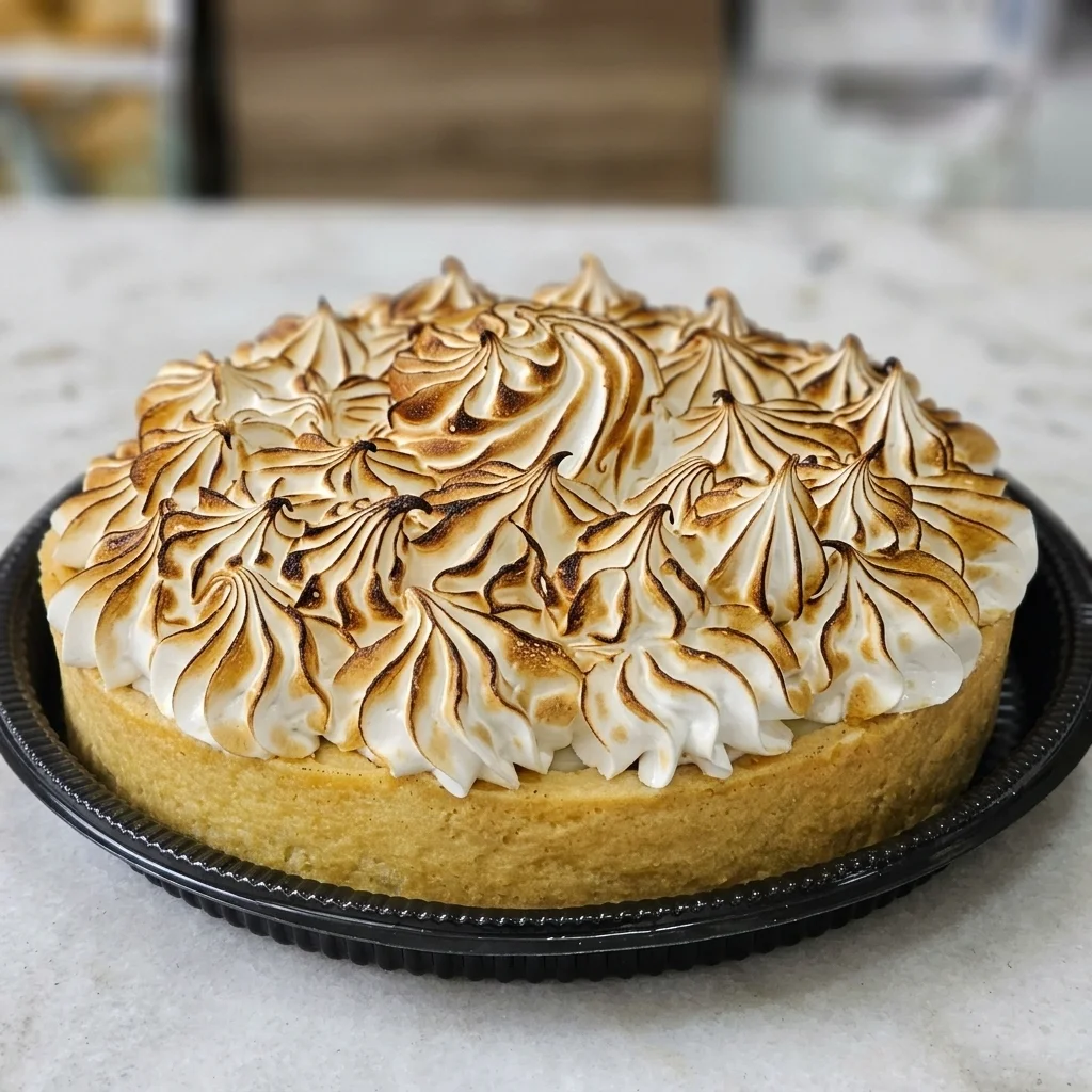 Torta de Limão com merengue